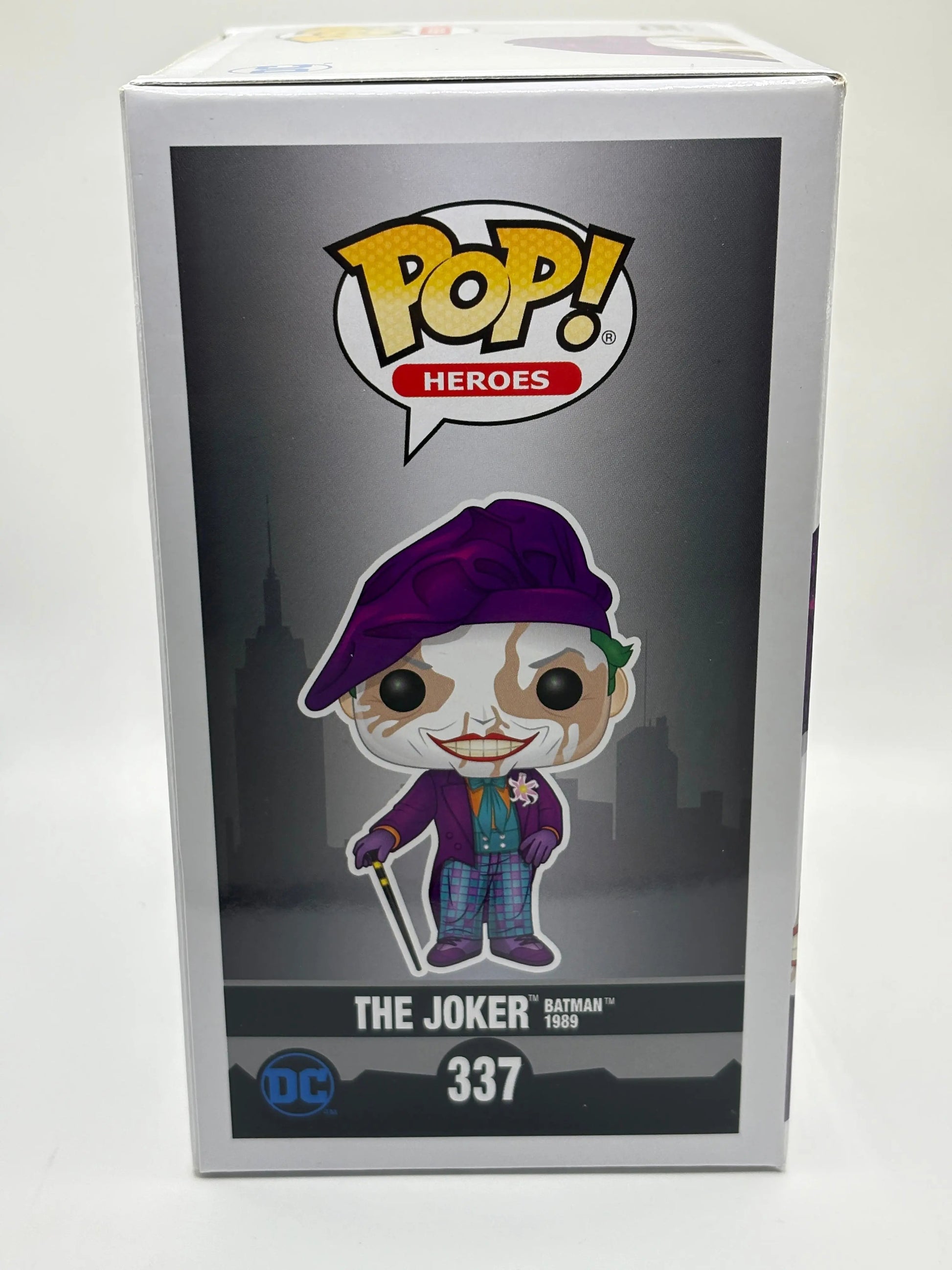 Funko POP! Heroes Batman #337 The Joker (Batman 1989) Limited Chase FRENLY BRICKS - Open 7 Days