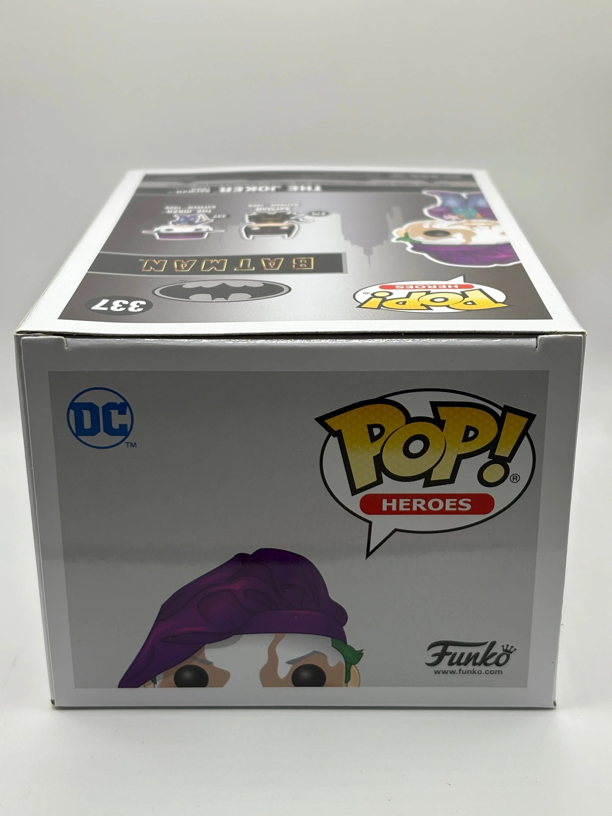 Funko POP! Heroes Batman #337 The Joker (Batman 1989) Limited Chase FRENLY BRICKS - Open 7 Days