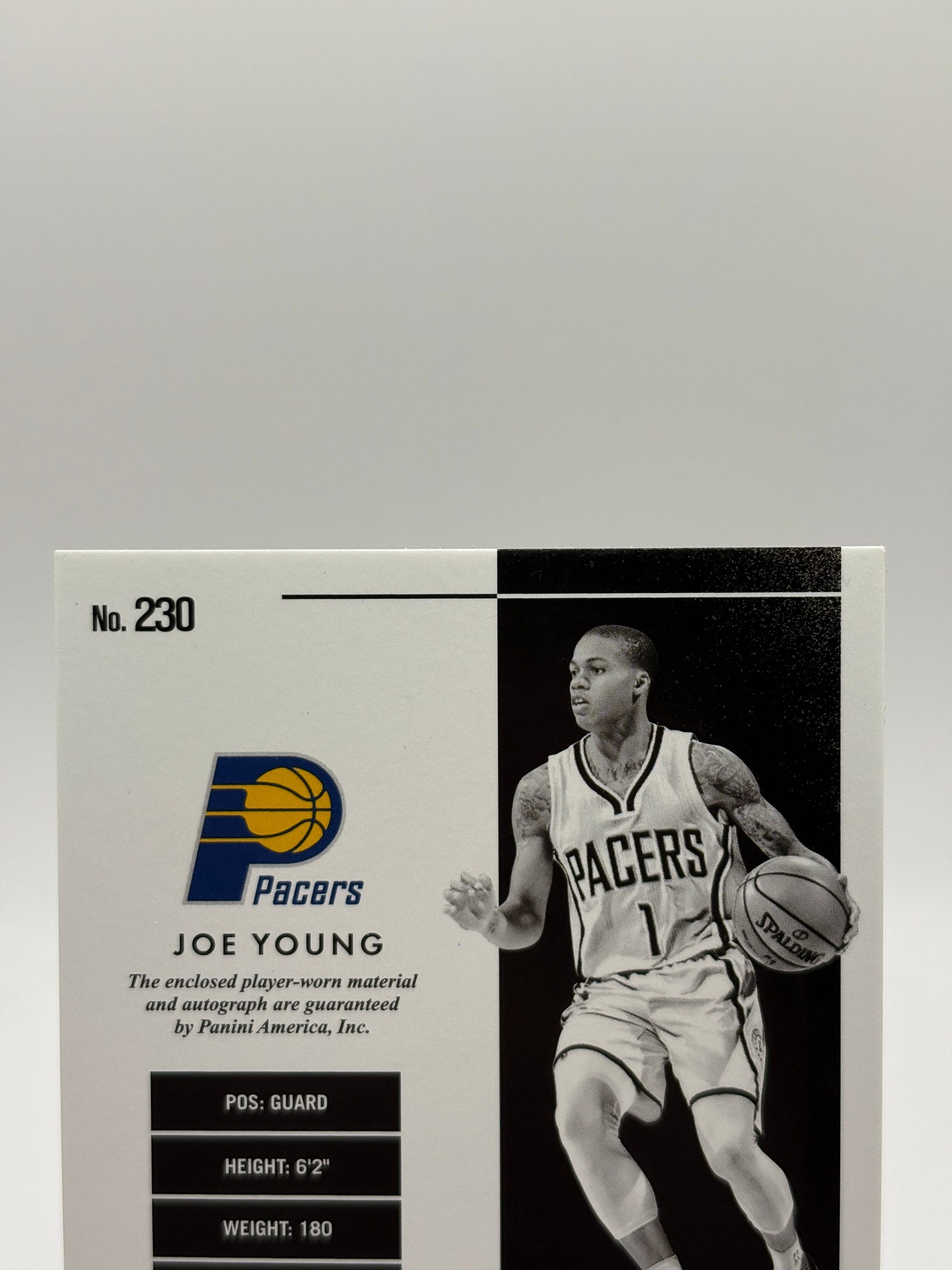 2015 Panini Noir Black and White Rookies 02/99 Joe Young RPA Rookie Patch Auto FRENLY BRICKS - Open 7 Days image 3
