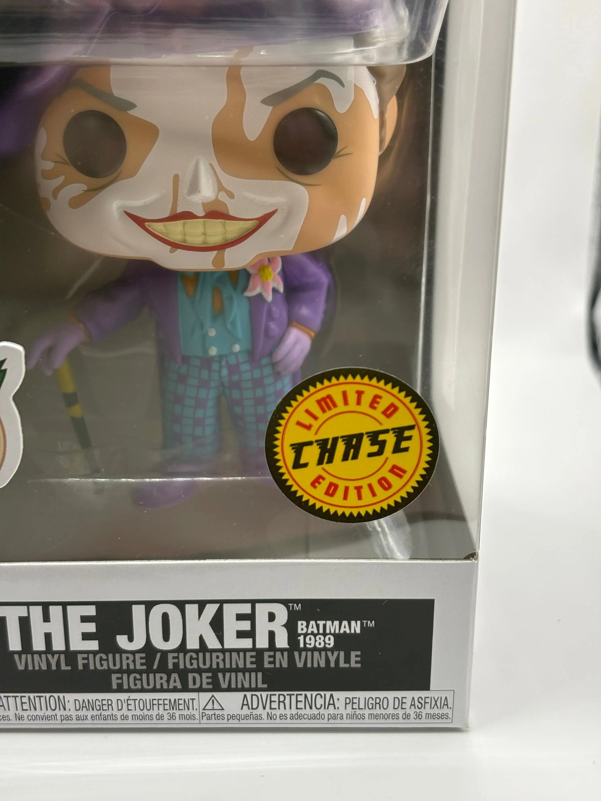 Funko POP! Heroes Batman #337 The Joker (Batman 1989) Limited Chase FRENLY BRICKS - Open 7 Days