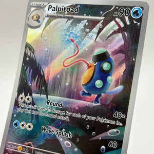 Pokemon TCG Black Bolt - Palpitoad 104/086 Illustration Rare LP FRENLY BRICKS - Open 7 Days