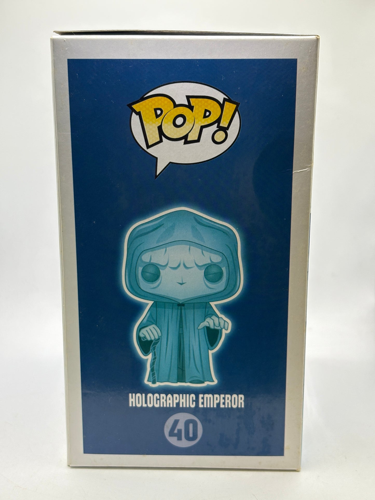 Funko POP! Star Wars #40 Holographic Emperor Vinyl Bobble-Head Glow