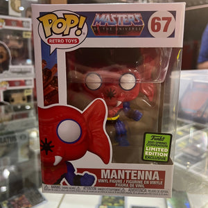 Funko POP Retro Toys - MOTU - Mantenna #67 (2021 Spring Convention) FRENLY BRICKS - Open 7 Days