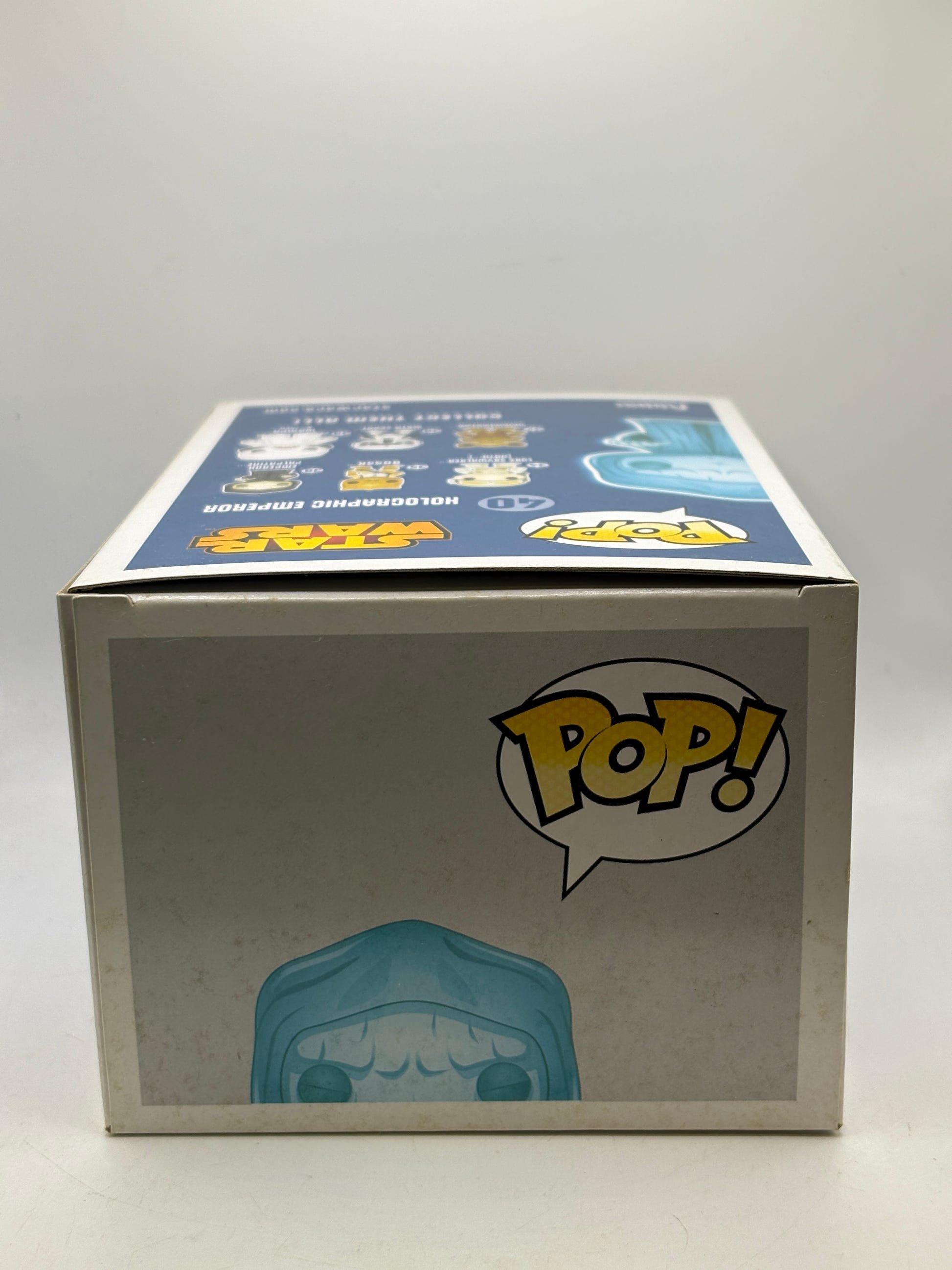 Funko POP! Star Wars #40 Holographic Emperor Vinyl Bobble-Head Glow image 5