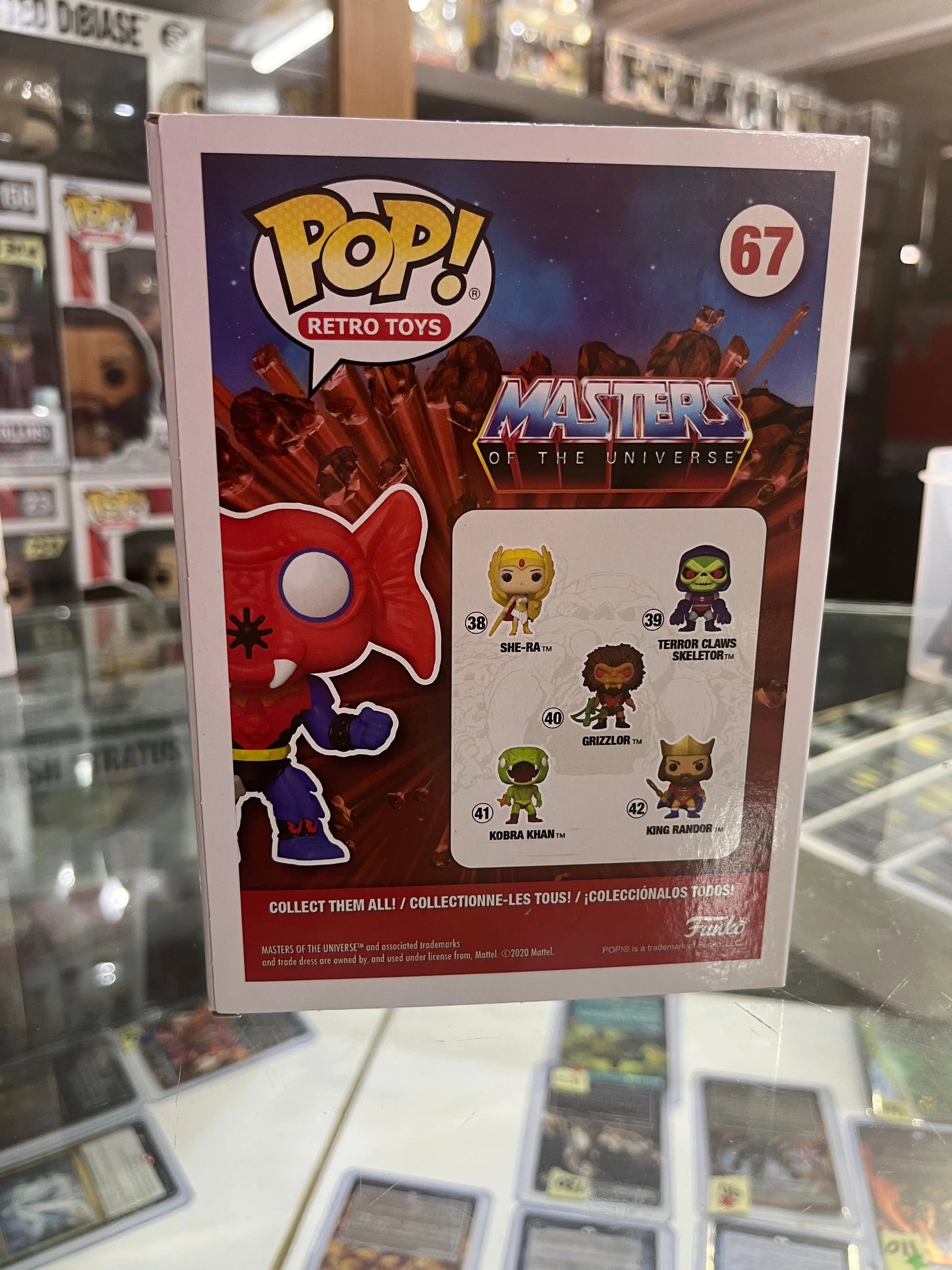 Funko POP Retro Toys - MOTU - Mantenna #67 (2021 Spring Convention) FRENLY BRICKS - Open 7 Days