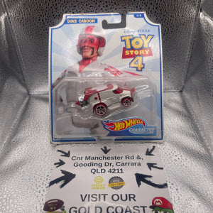 DISNEY PIXAR TOY STORY 4 HOT WHEELS COLLECTOR CHARACTER CARS DUKE CABOOM FRENLY BRICKS - Open 7 Days