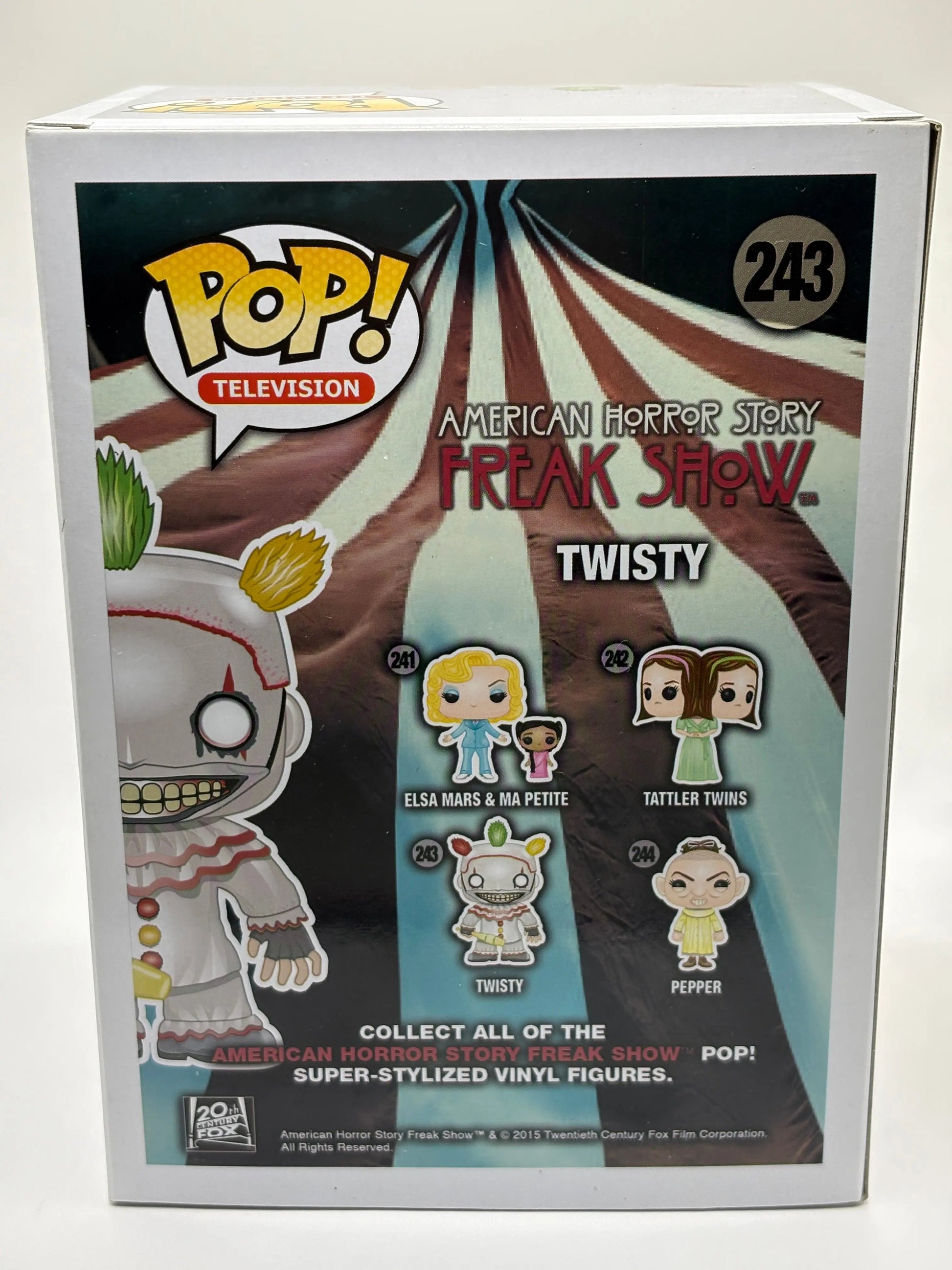 Funko POP! Television AHS Freak Show #243 Twisty FRENLY BRICKS - Open 7 Days