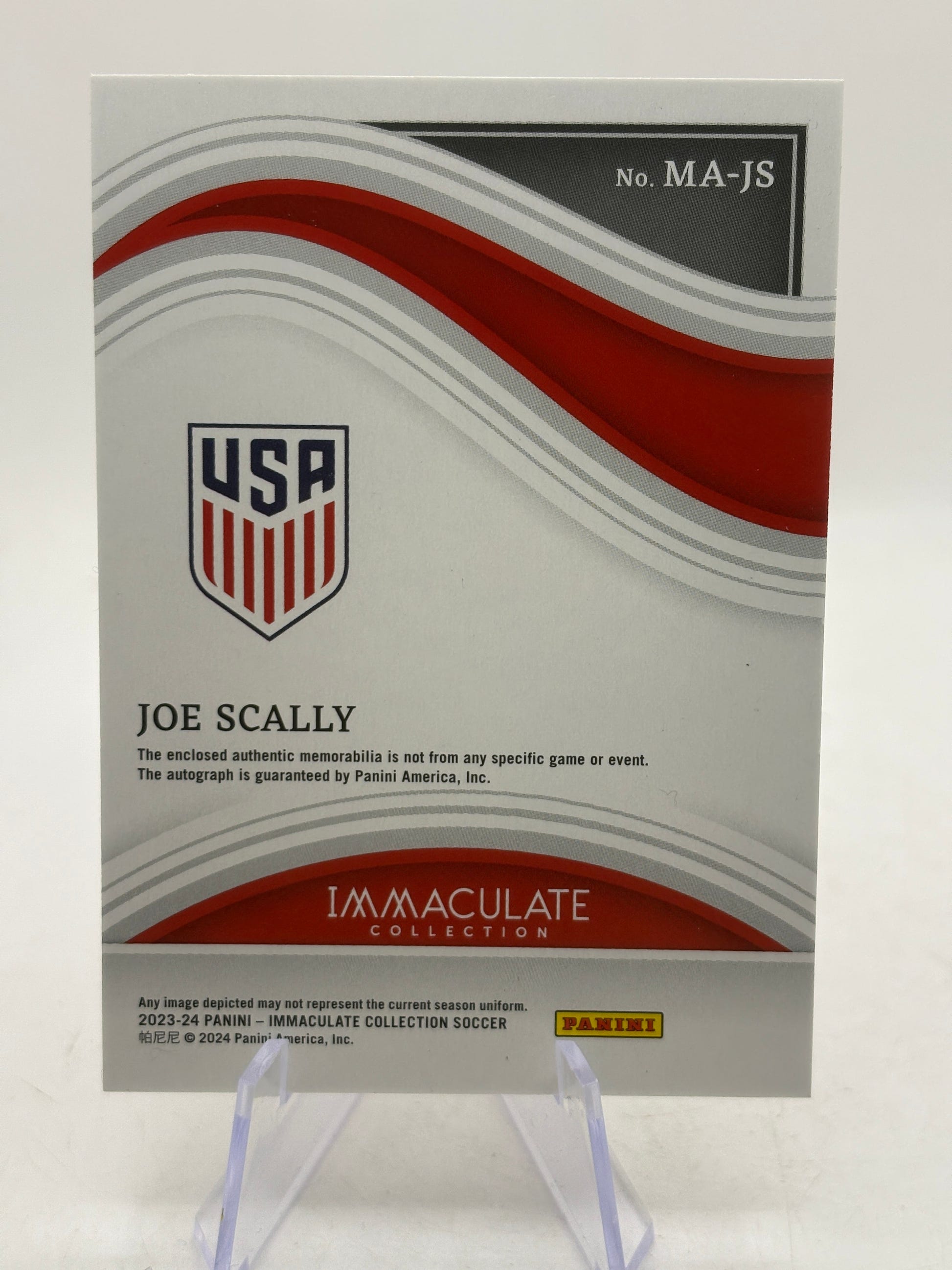 2023-24 Panini Immaculate Collection Soccer - Joe Scally Auto Patch /99 FRENLY BRICKS - Open 7 Days image 2