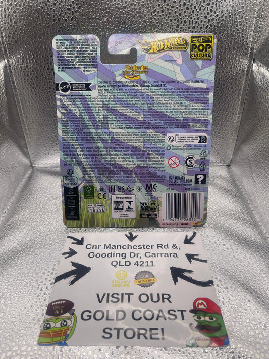 2025 Hot Wheels Premium Pop Culture The Beatles Yellow Submarine FRENLY BRICKS - Open 7 Days