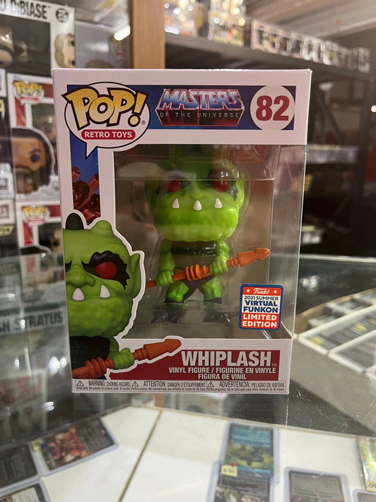 Funko POP Retro Toys - MOTU - Whiplash (2021 Virtual Funkcon Exclusive) FRENLY BRICKS - Open 7 Days