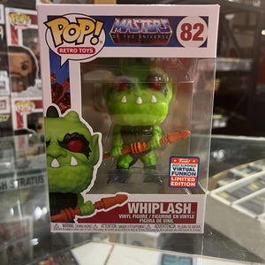 Funko POP Retro Toys - MOTU - Whiplash (2021 Virtual Funkcon Exclusive) FRENLY BRICKS - Open 7 Days