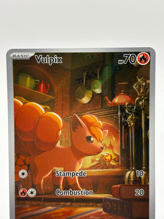 Pokemon TCG Mega Evolutions - Vulpix 138/132 Illustration Rare NM FRENLY BRICKS - Open 7 Days