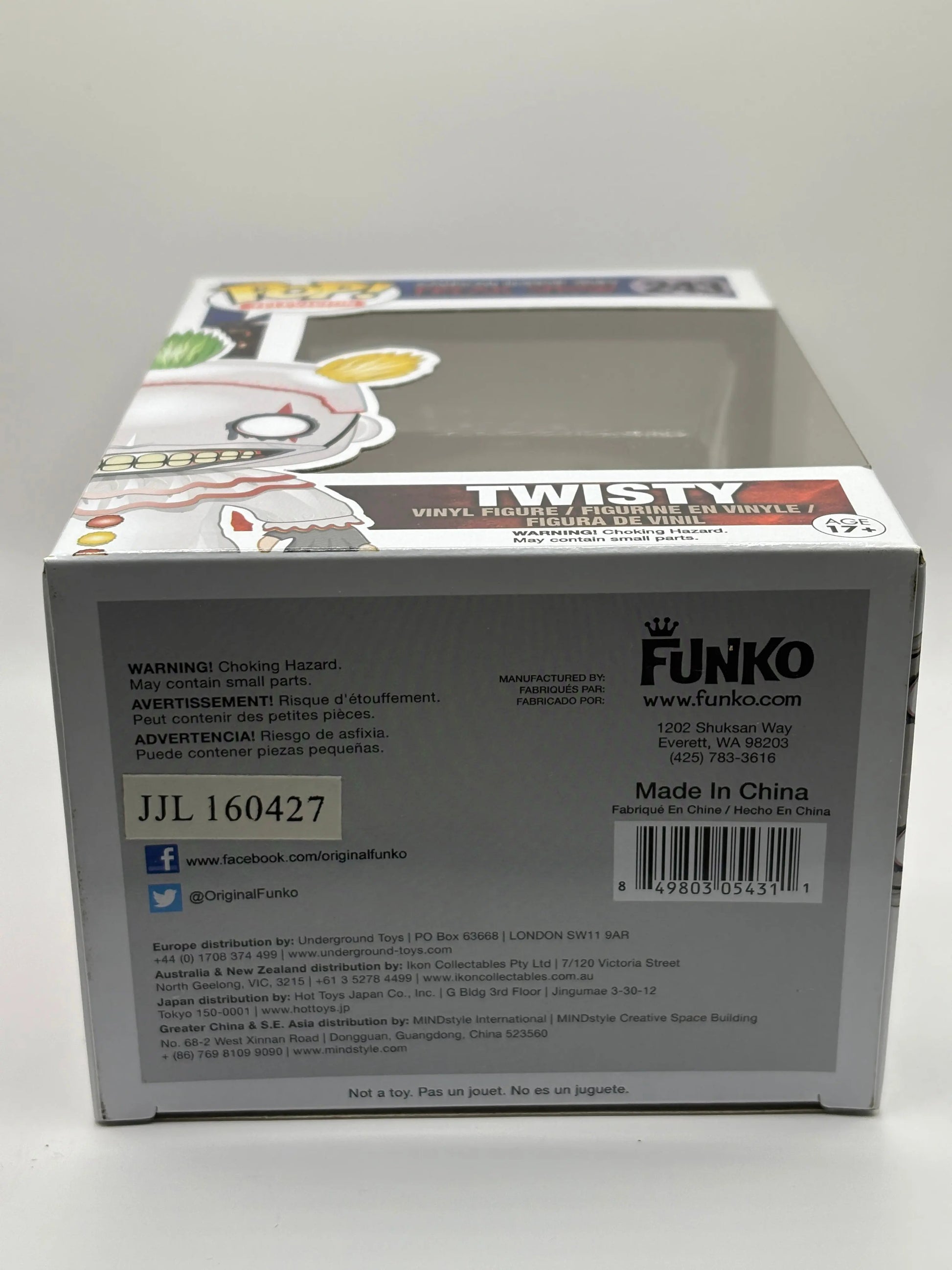 Funko POP! Television AHS Freak Show #243 Twisty FRENLY BRICKS - Open 7 Days