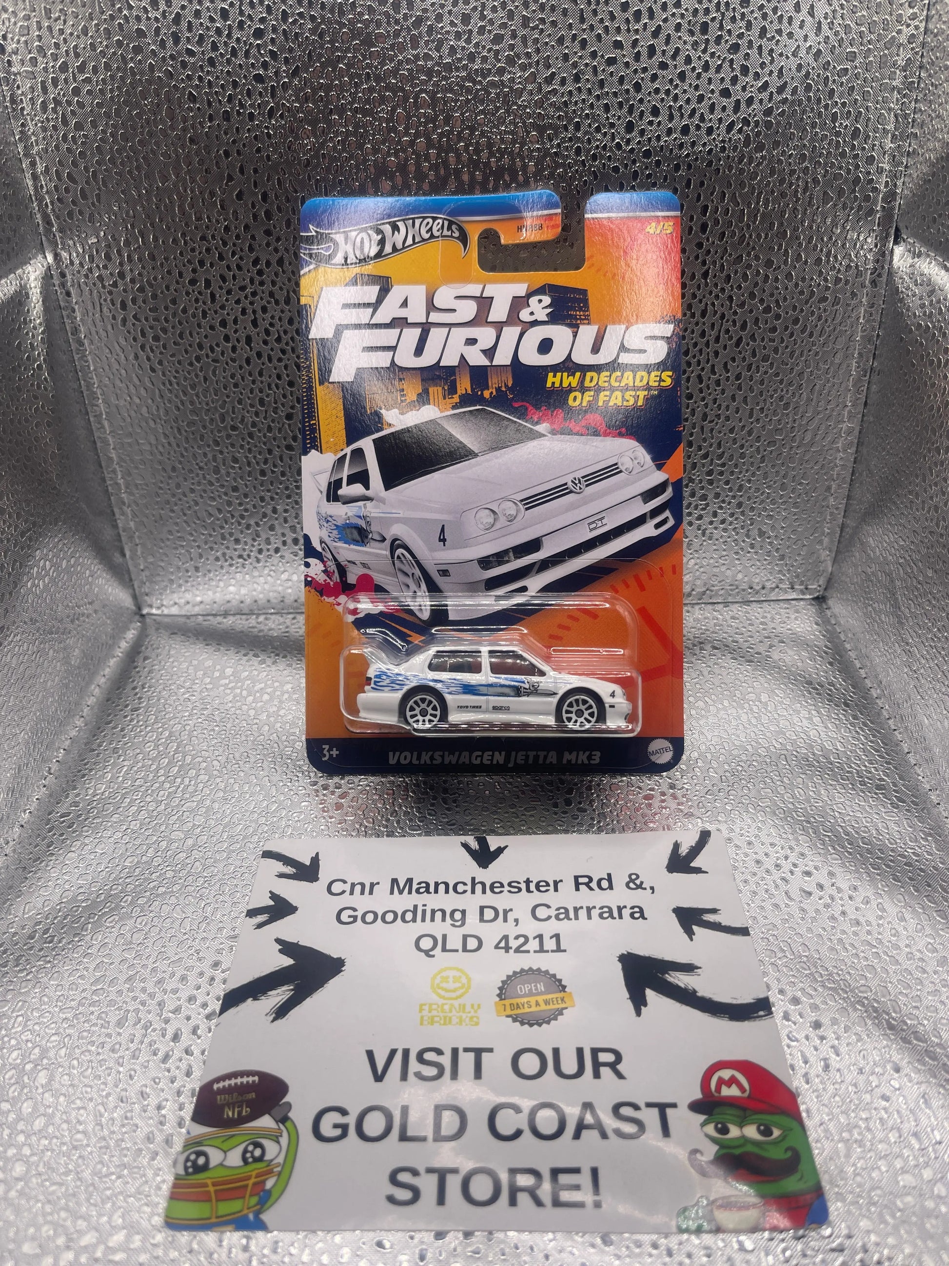 Hot Wheels Fast and Furious HW Decades of Fast Volkswagen Jetta MK3 4/5 FRENLY BRICKS - Open 7 Days