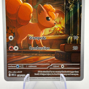 Pokemon TCG Mega Evolutions - Vulpix 138/132 Illustration Rare NM FRENLY BRICKS - Open 7 Days