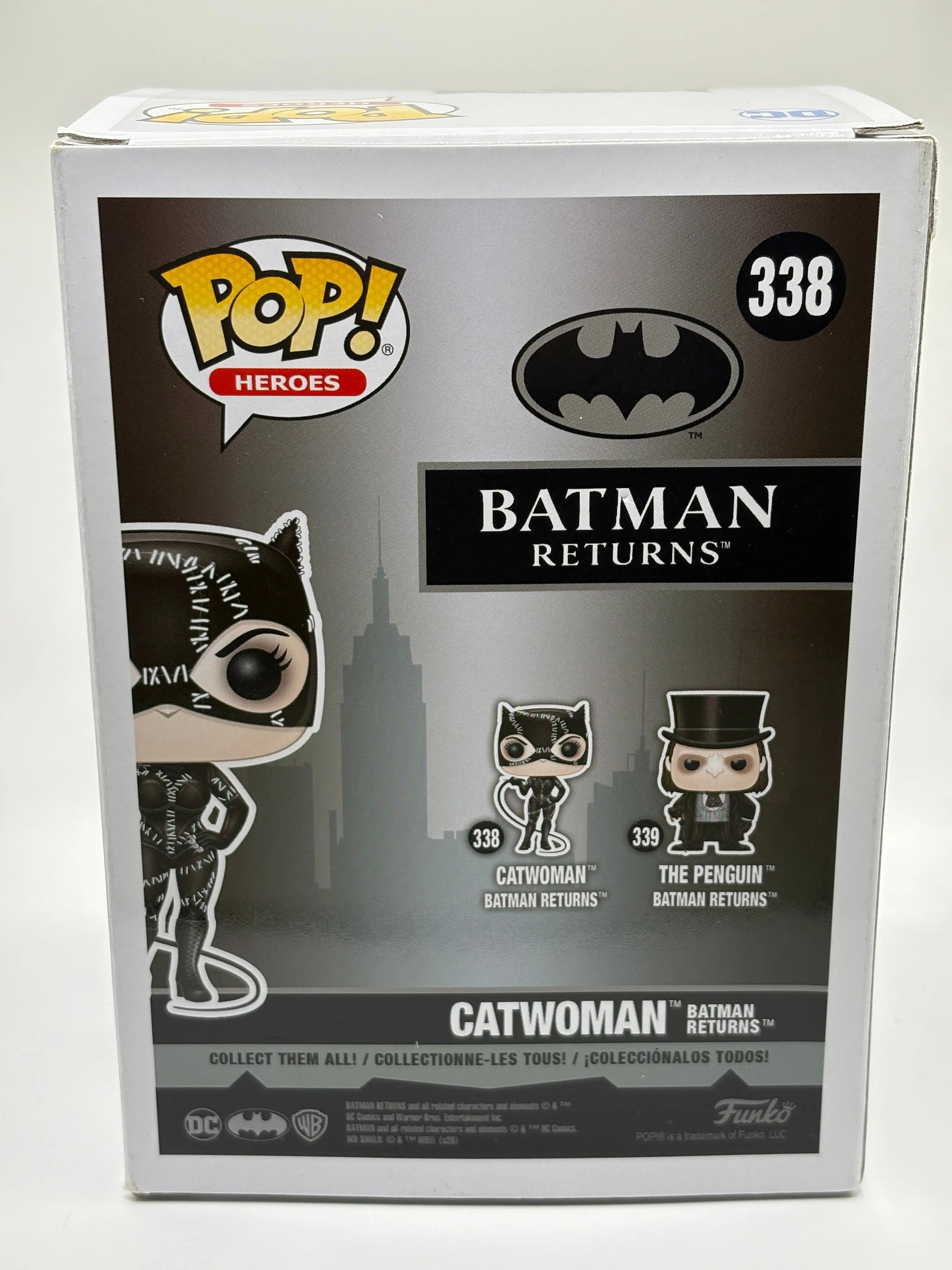 Funko POP! Heroes Batman Returns #338 Catwoman Batman Returns FRENLY BRICKS - Open 7 Days