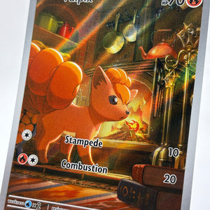 Pokemon TCG Mega Evolutions - Vulpix 138/132 Illustration Rare NM FRENLY BRICKS - Open 7 Days