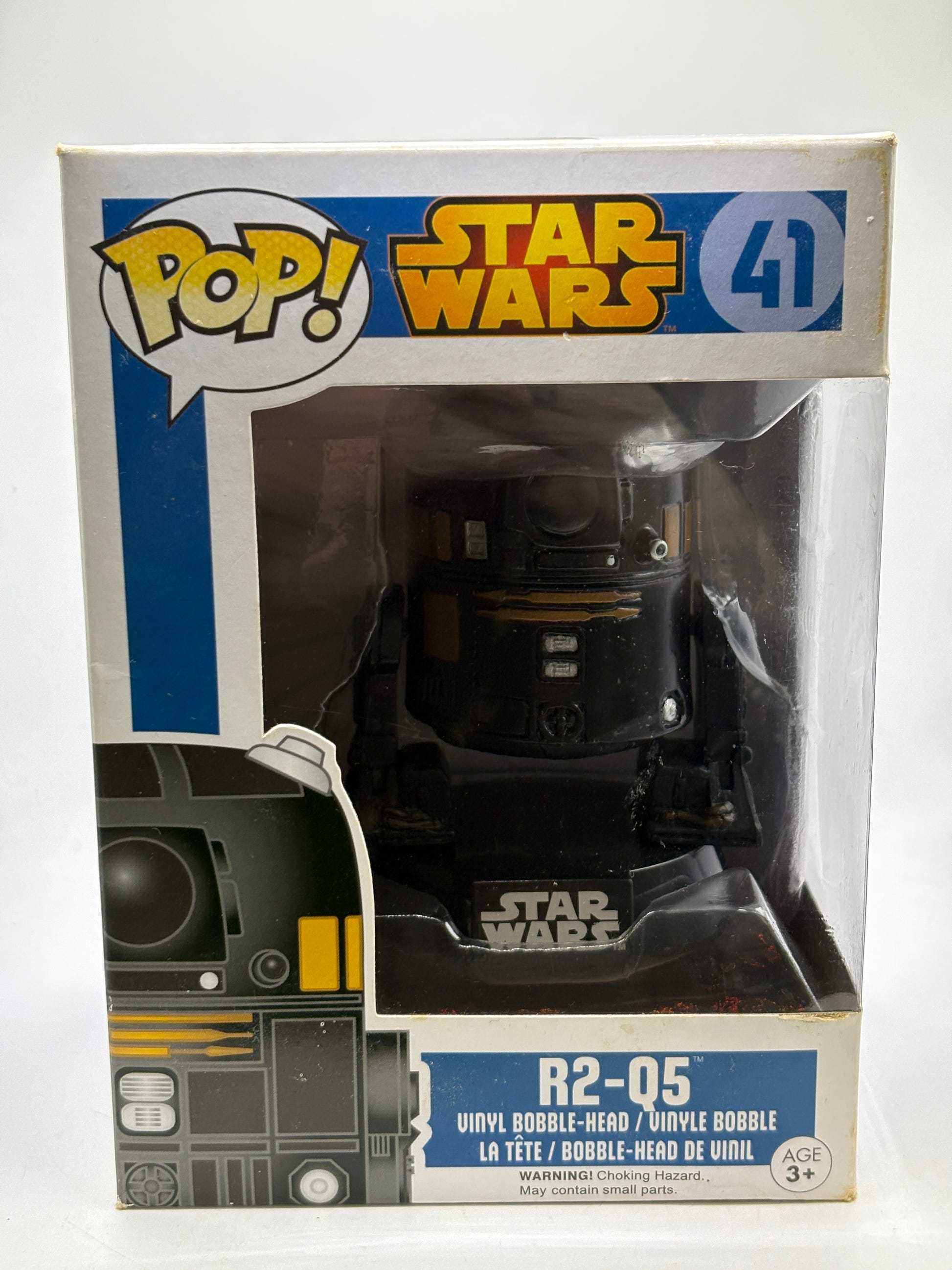 Funko POP! Star Wars #4- R2-Q5 Vinyl Bobble-Head image 1