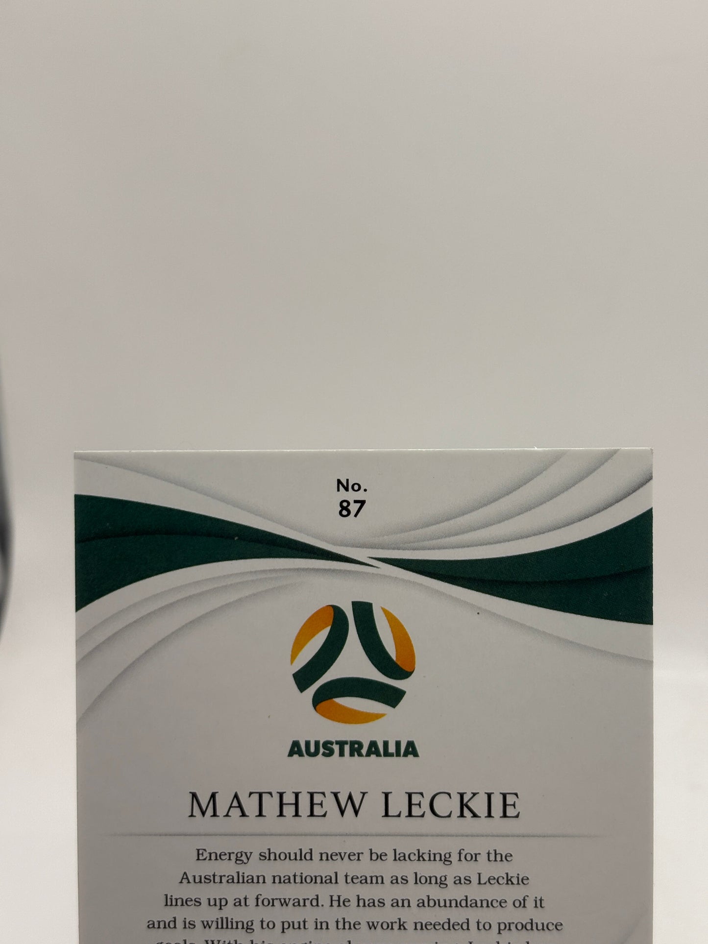 2018-19 Panini Immaculate Collection Soccer - Mathew Leckie #87 /65 FRENLY BRICKS - Open 7 Days