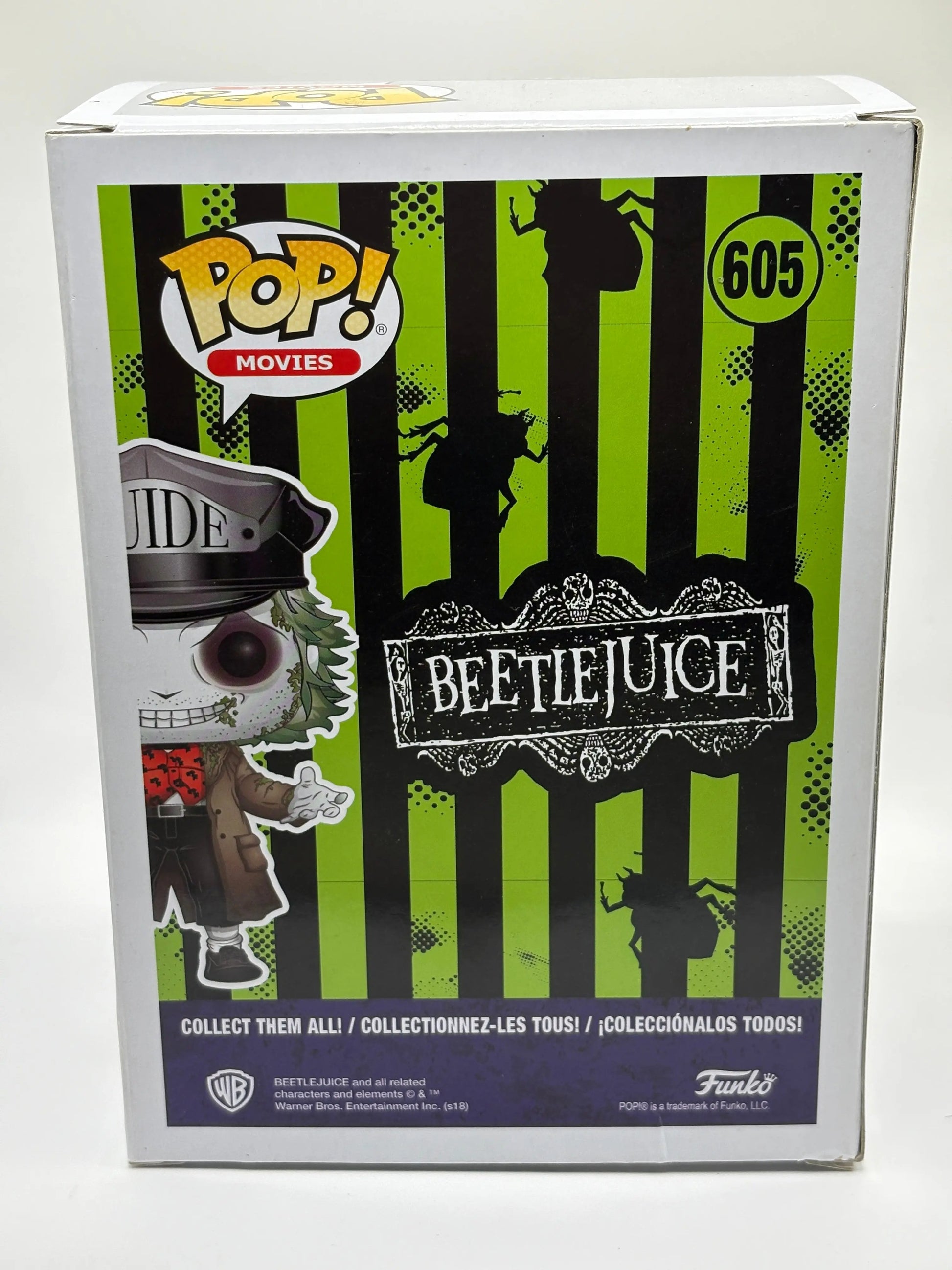 Funko POP! Movies Beetlejuice #605 Beetlejuice FRENLY BRICKS - Open 7 Days