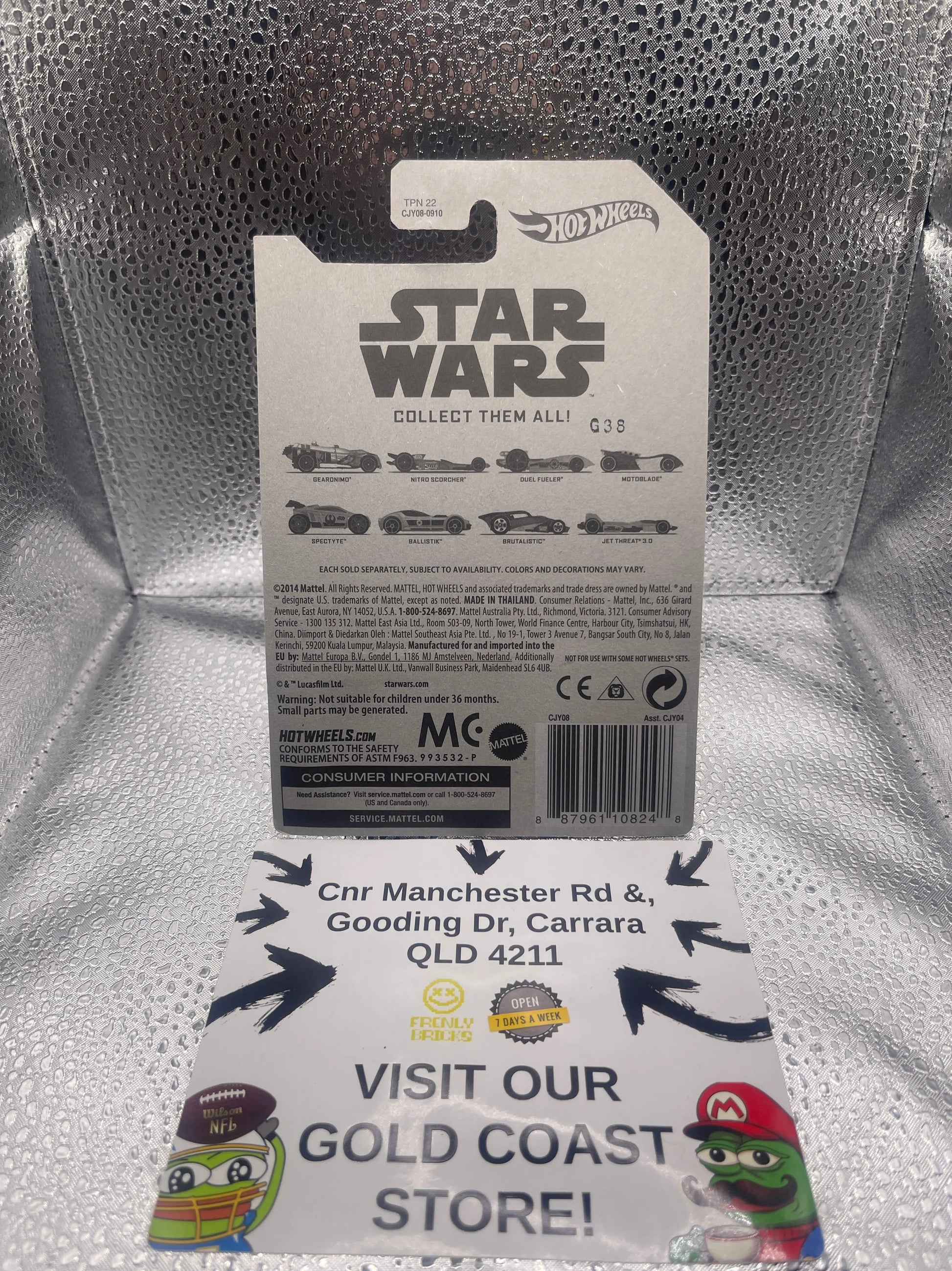 Hot wheels HW Star Wars The Phantom Menace Gearonimo Car 1/8 FRENLY BRICKS - Open 7 Days