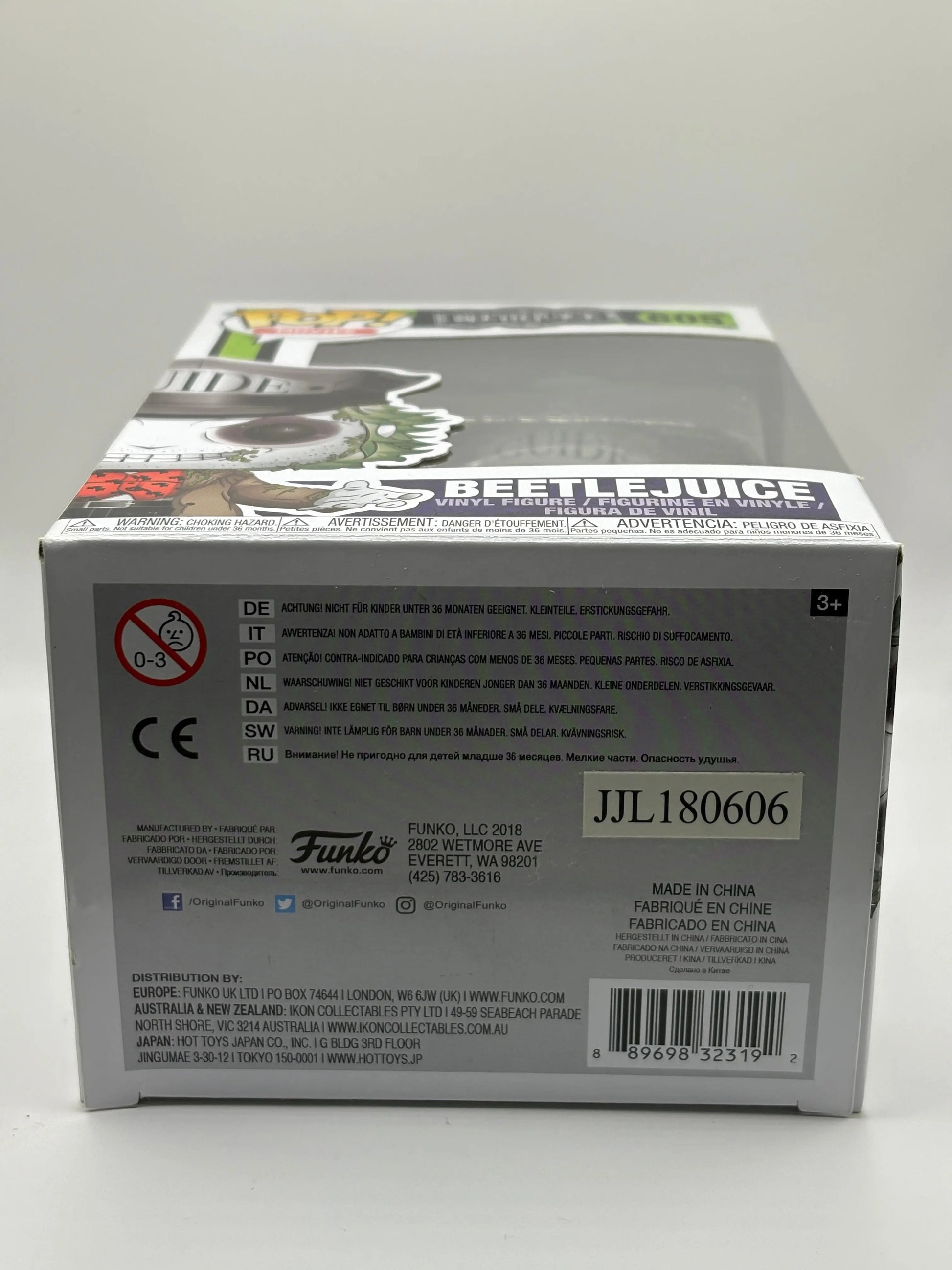 Funko POP! Movies Beetlejuice #605 Beetlejuice FRENLY BRICKS - Open 7 Days