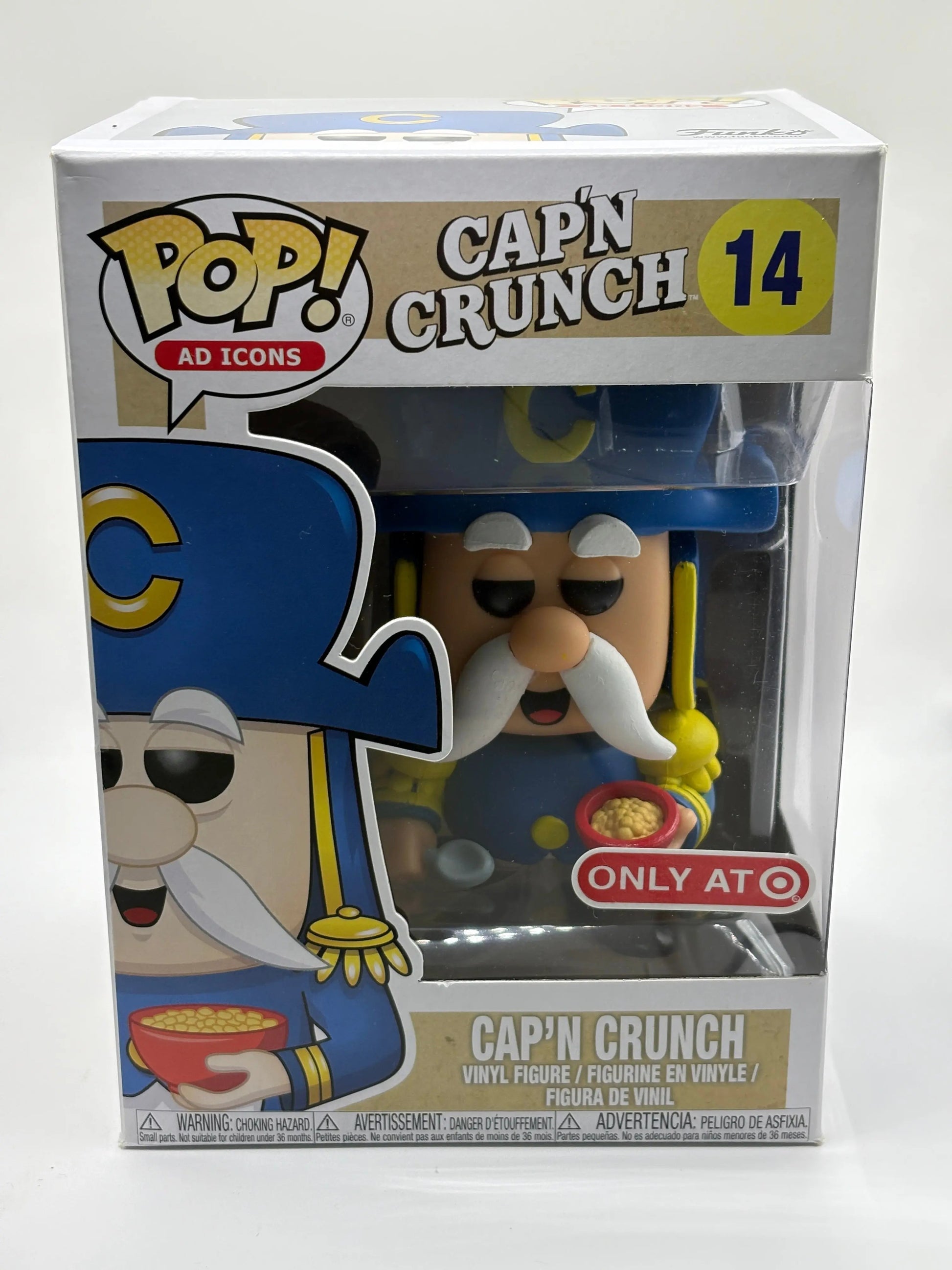 Funko POP! Ad Icons Cap’n Crunch #14 Cap’n Crunch Target Exclusive FRENLY BRICKS - Open 7 Days