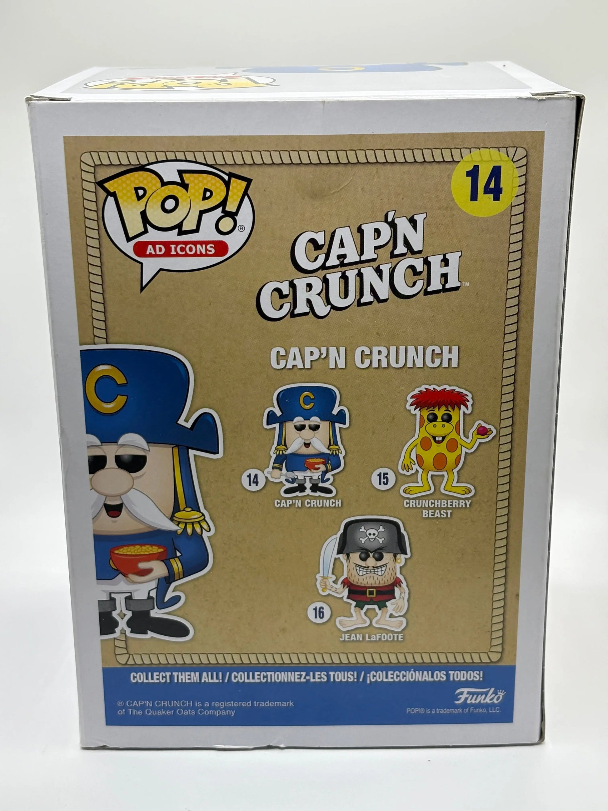 Funko POP! Ad Icons Cap’n Crunch #14 Cap’n Crunch Target Exclusive FRENLY BRICKS - Open 7 Days