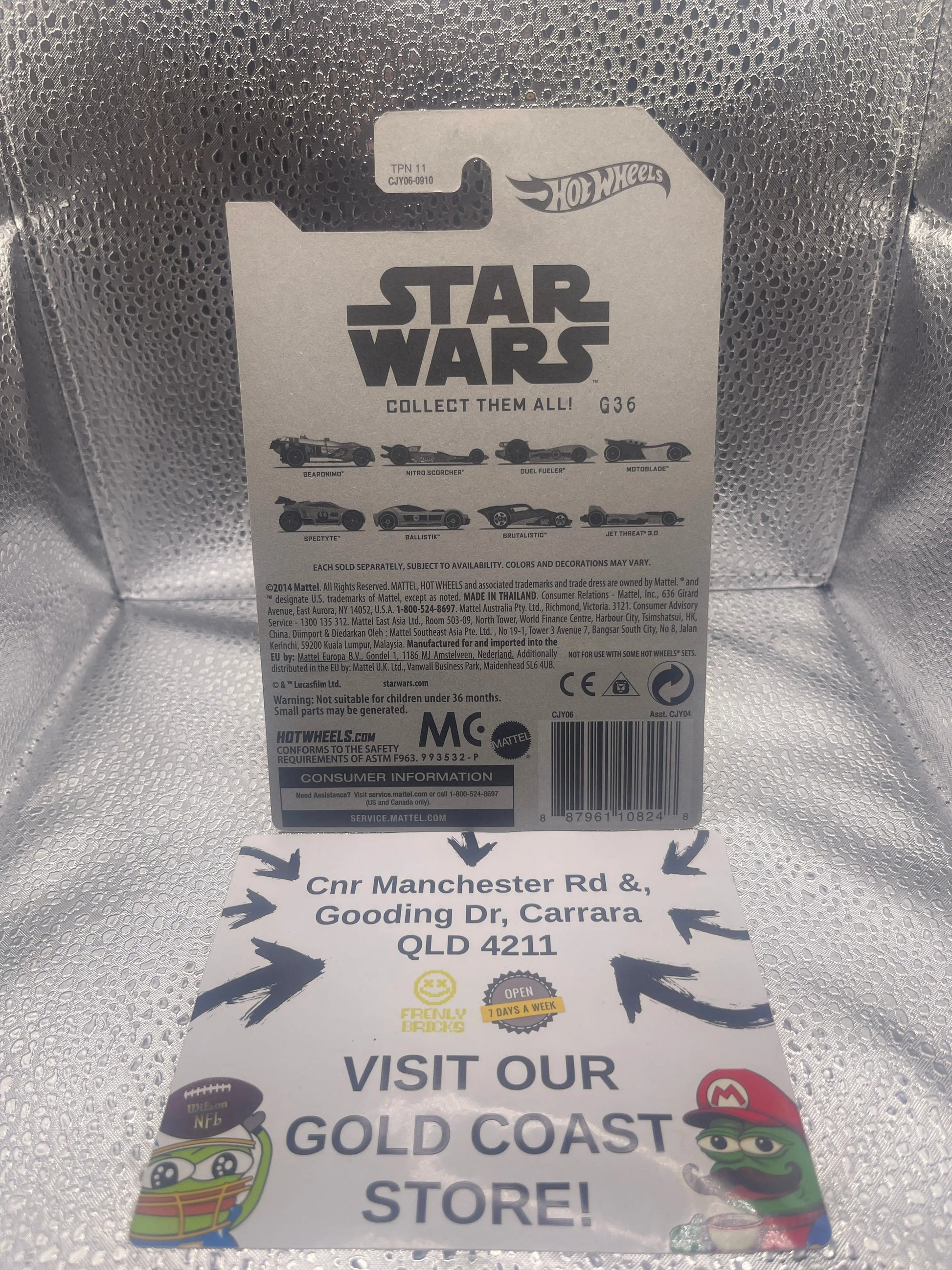 Hot Wheels Star Wars Revenge of The Sith Duel Fueler 3/8 FRENLY BRICKS - Open 7 Days