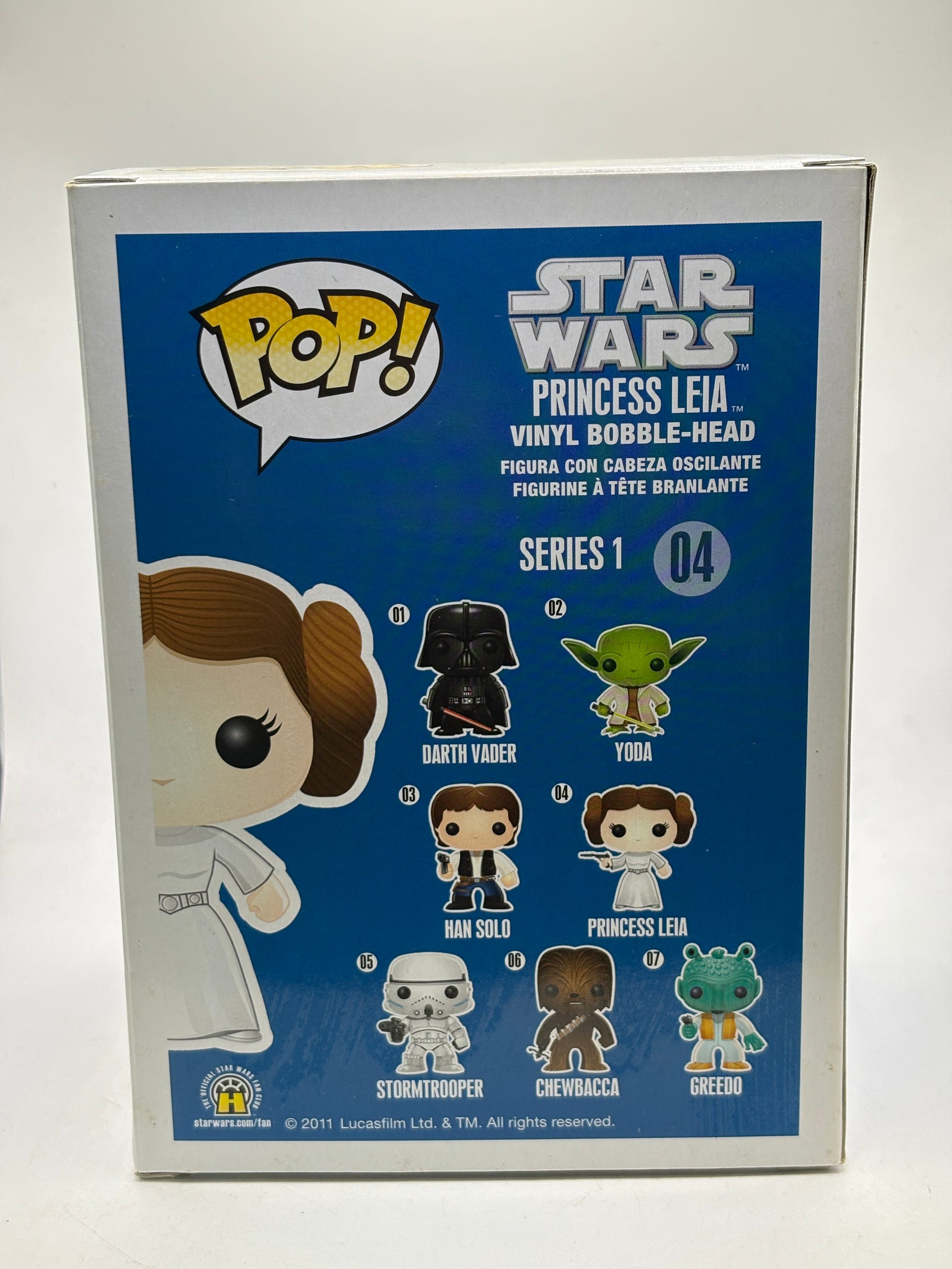 Funko POP! Star Wars #04 Princess Leia Vinyl Bobble-Head image 3