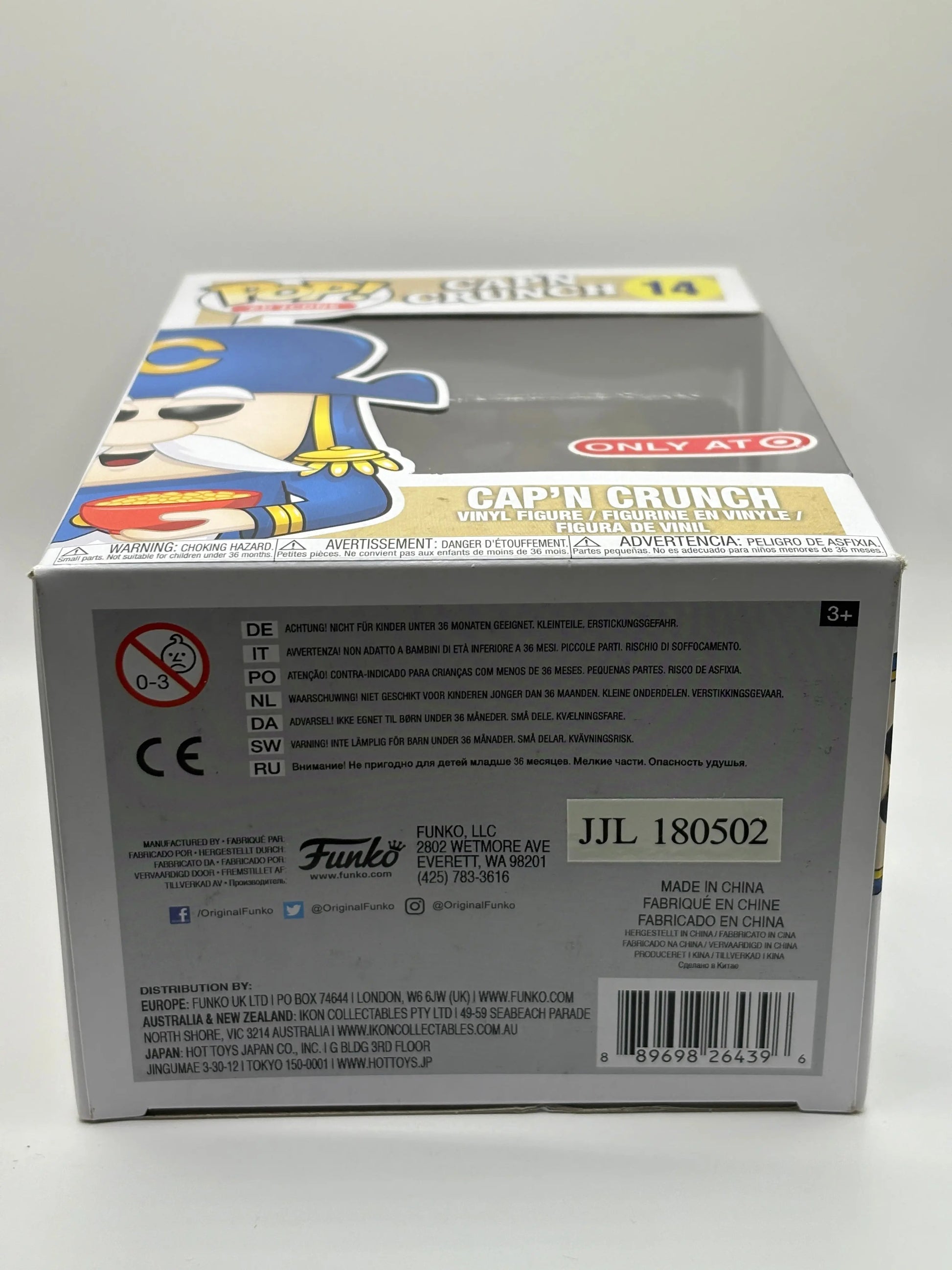 Funko POP! Ad Icons Cap’n Crunch #14 Cap’n Crunch Target Exclusive FRENLY BRICKS - Open 7 Days