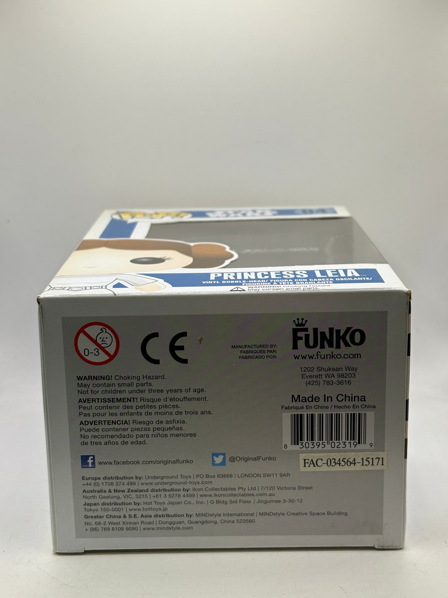 Funko POP! Star Wars #04 Princess Leia Vinyl Bobble-Head