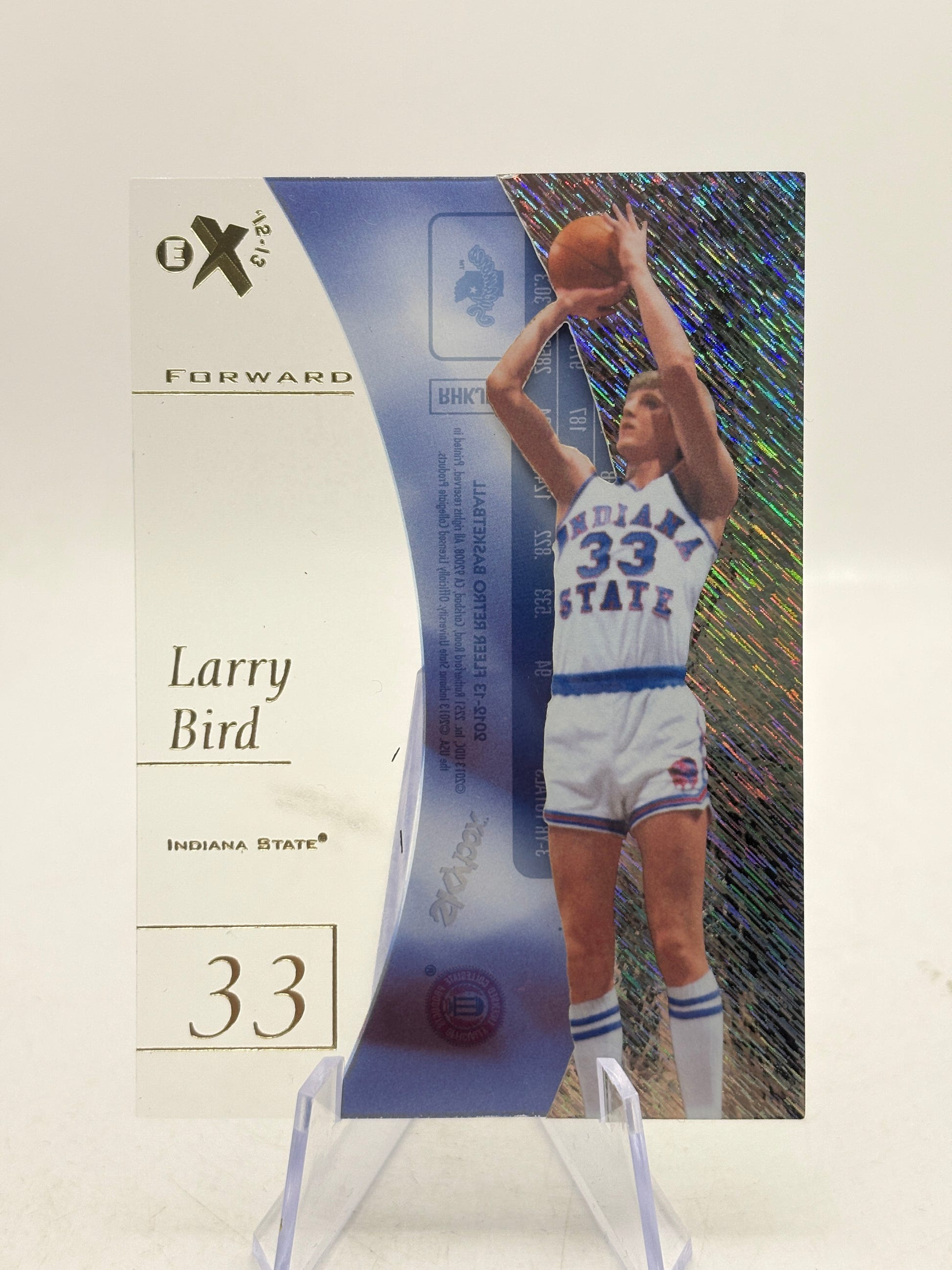 Larry Bird 2012-13 Fleer Retro 97-98 Fleer EX 2001 #EX41 FRENLY BRICKS - Open 7 Days image 1