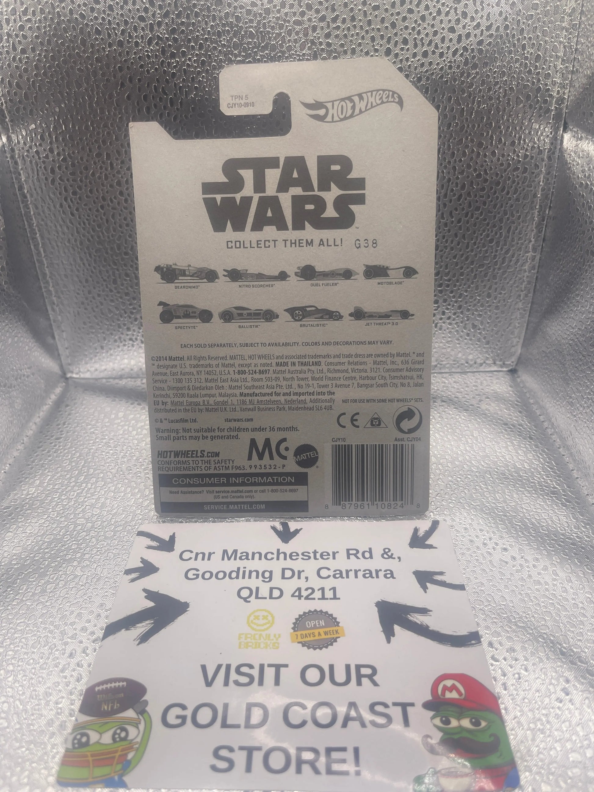 Hot Wheels Star Wars Rebels Jet Threat 3.0 8/8 FRENLY BRICKS - Open 7 Days