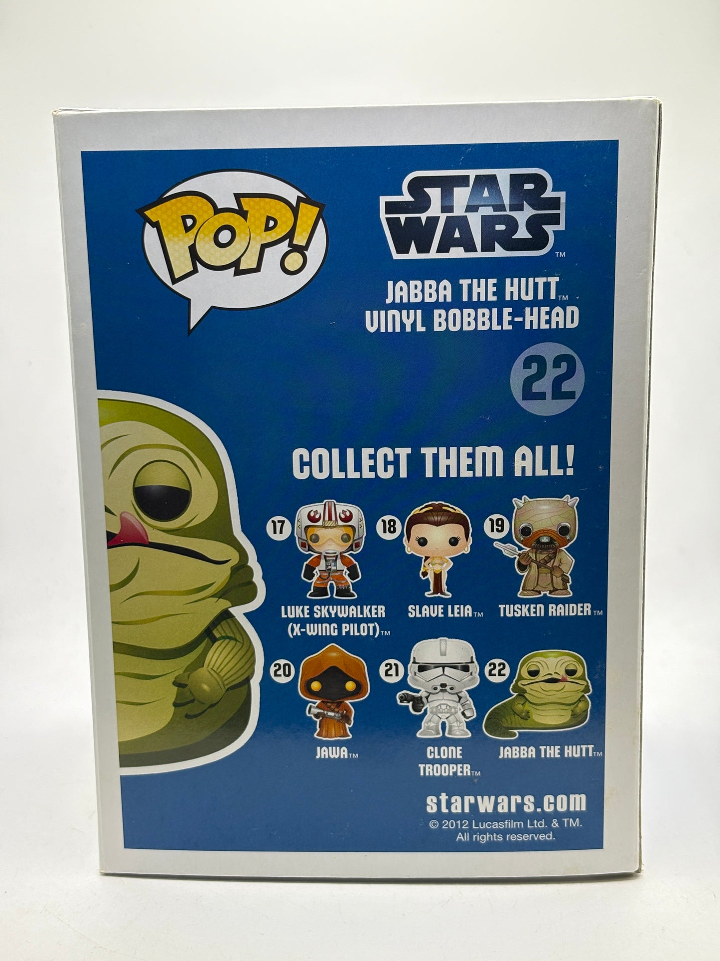 Funko POP! Star Wars #22 Jabba the Hutt Vinyl Bobble-Head