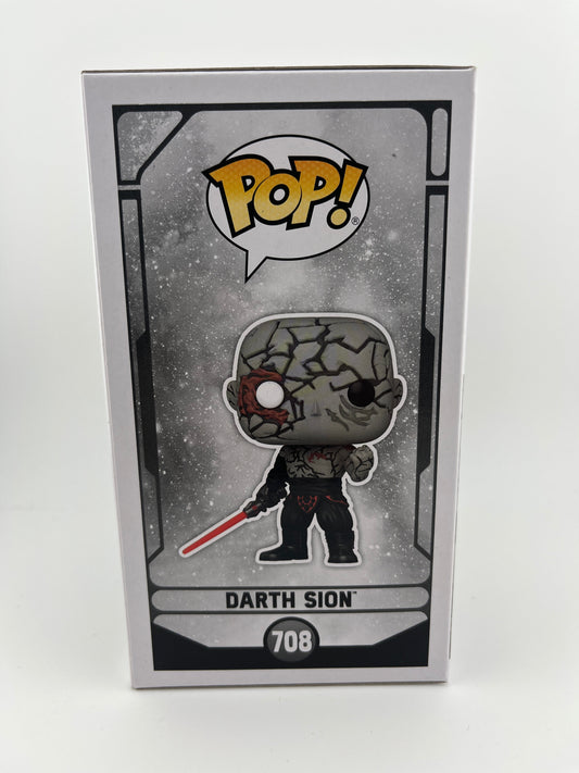 Funko POP Games Star Wars Legend Darth Sion 708 Gaming Greats GameStop Exclusive FRENLY BRICKS - Open 7 Days