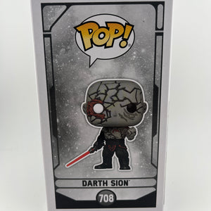 Funko POP Games Star Wars Legend Darth Sion 708 Gaming Greats GameStop Exclusive FRENLY BRICKS - Open 7 Days