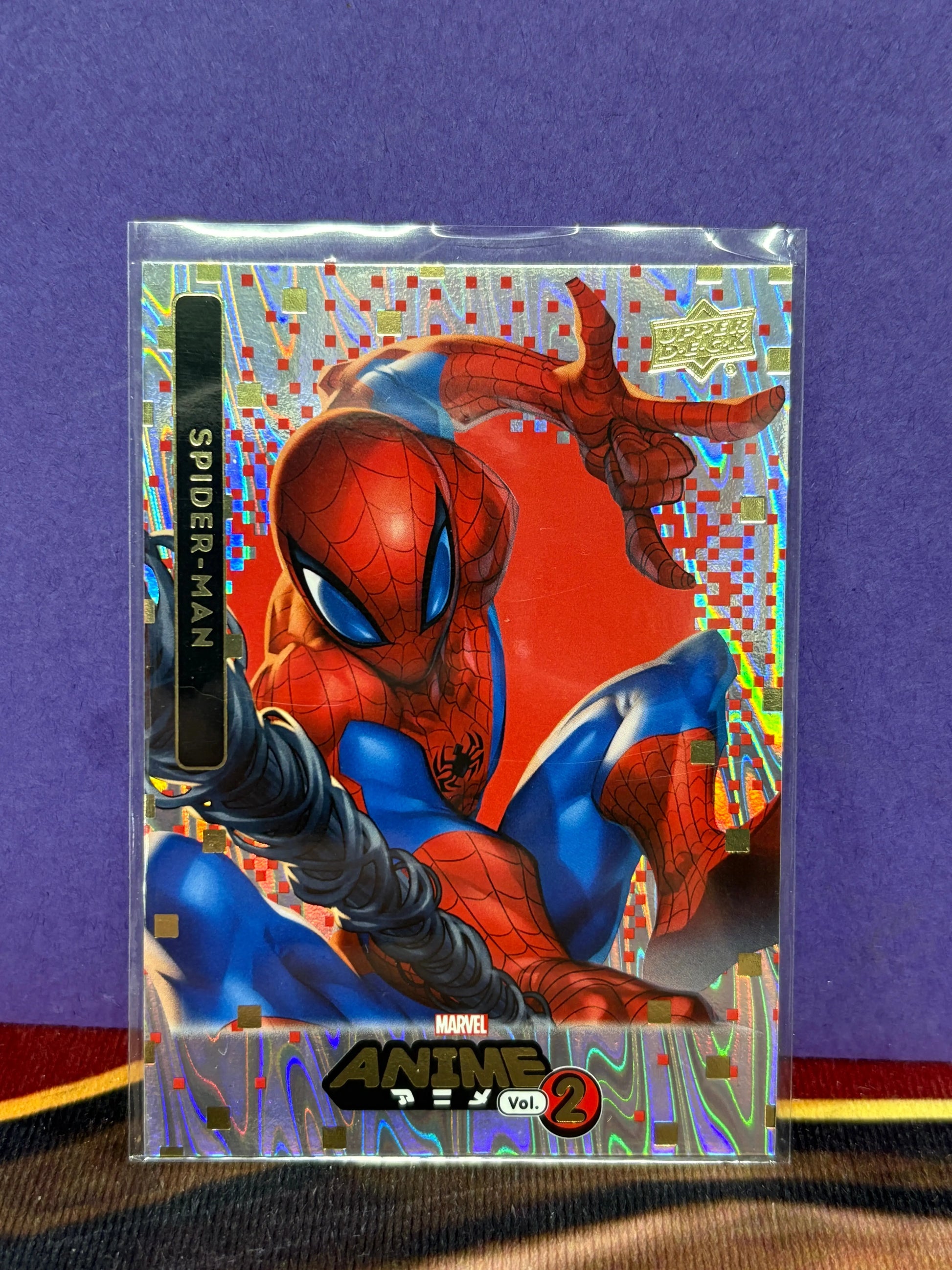 2023 Marvel Anime Vol 2 SPIDER-MAN #81 Mega Moon Tier 4 SP 1:360 Packs FRENLY BRICKS - Open 7 Days