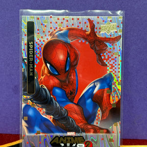 2023 Marvel Anime Vol 2 SPIDER-MAN #81 Mega Moon Tier 4 SP 1:360 Packs FRENLY BRICKS - Open 7 Days