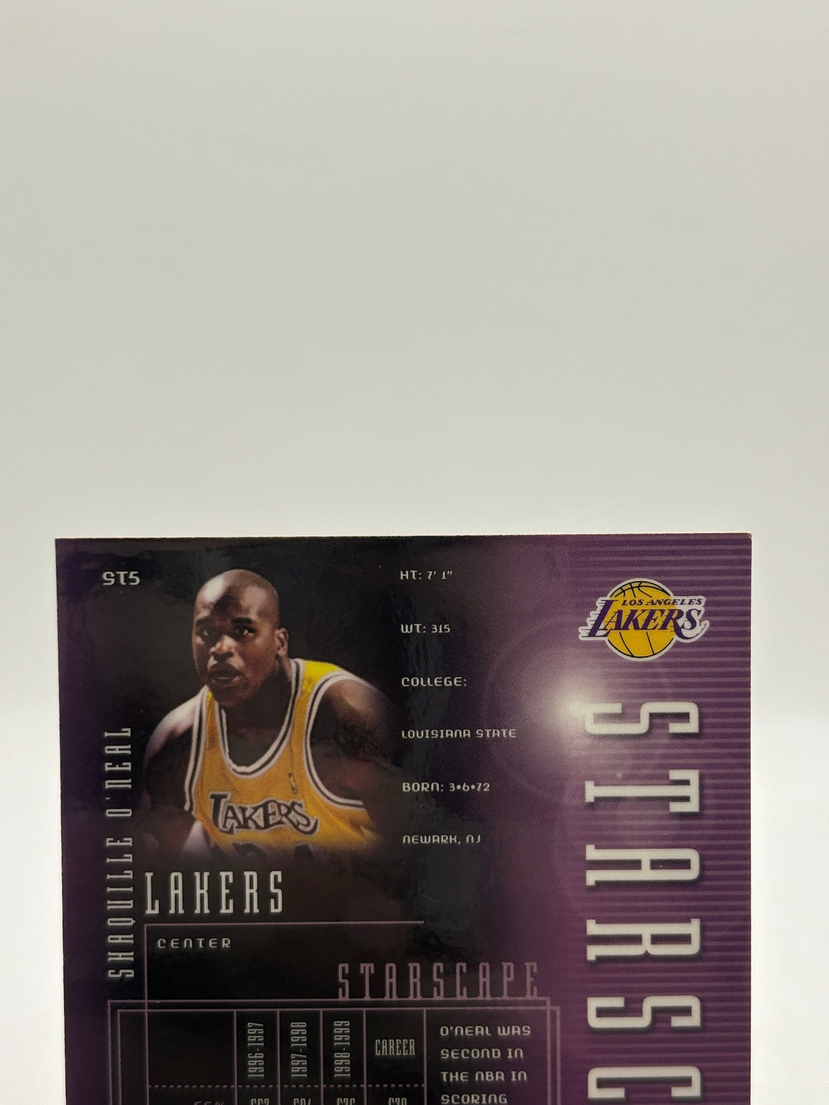Shaquille O'Neal 1999-00 Upper Deck SPx Starscape Insert FRENLY BRICKS - Open 7 Days image 3