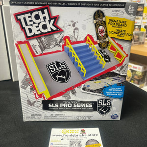 Tech Deck SLS Pro Series Handrail with Hubba FRENLY BRICKS - Open 7 Days