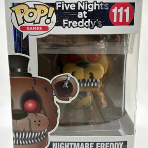 Funko POP! Games Five Nights at Freddys #111 Nightmare Freddy FRENLY BRICKS - Open 7 Days