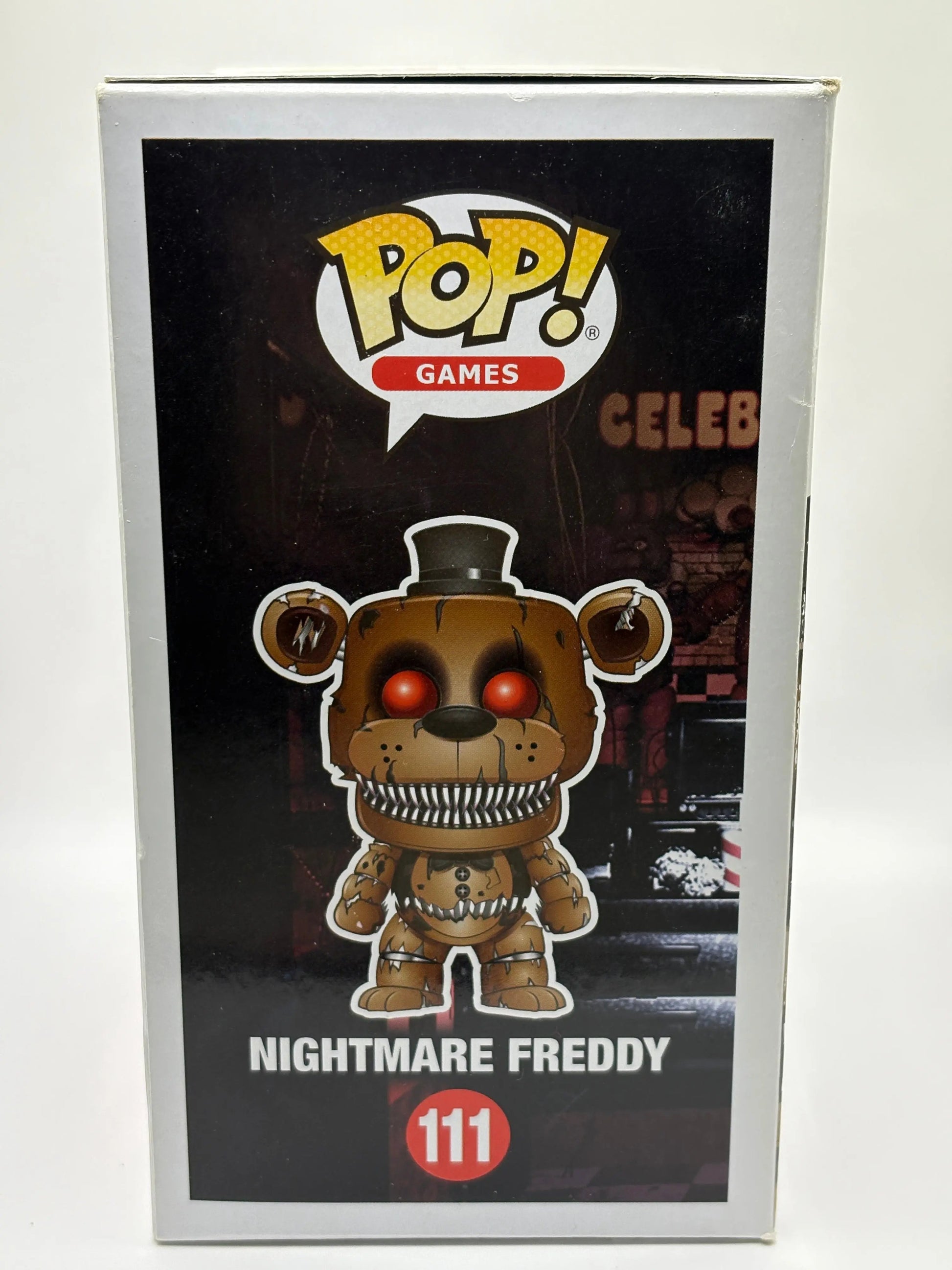 Funko POP! Games Five Nights at Freddys #111 Nightmare Freddy FRENLY BRICKS - Open 7 Days