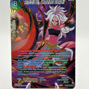Dragon Ball Super Masters - Android 21, Ceaseless Despair BT20-143 SPR