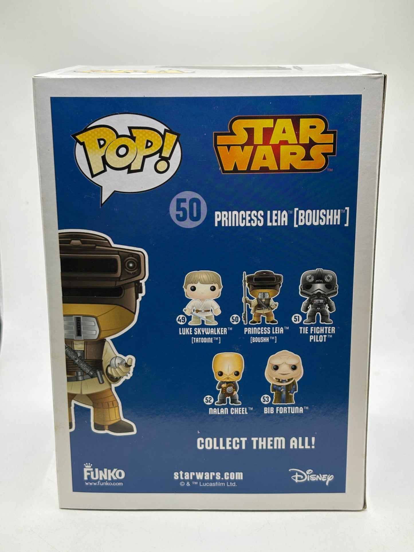 Funko POP! Star Wars #50 Princess Leia [Boushh] Vinyl Bobble-Head