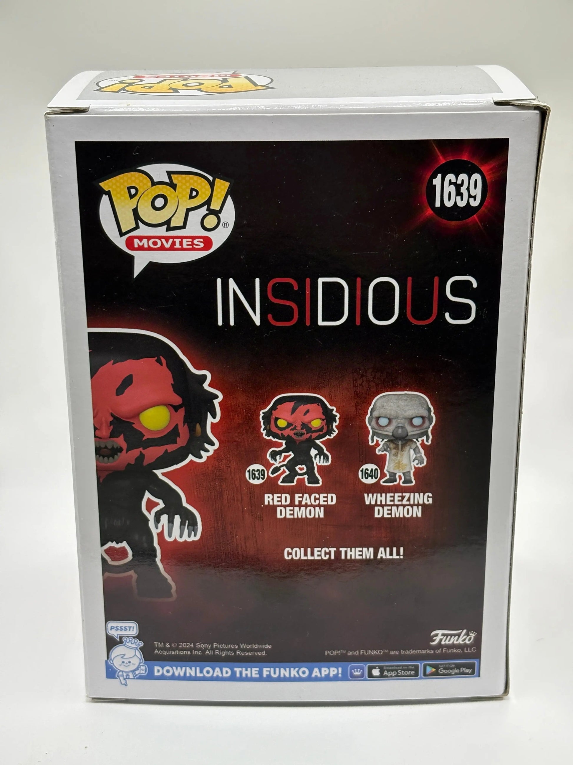 Funko POP! Movies INSIDIOUS #1639 Red Faced Demon FRENLY BRICKS - Open 7 Days