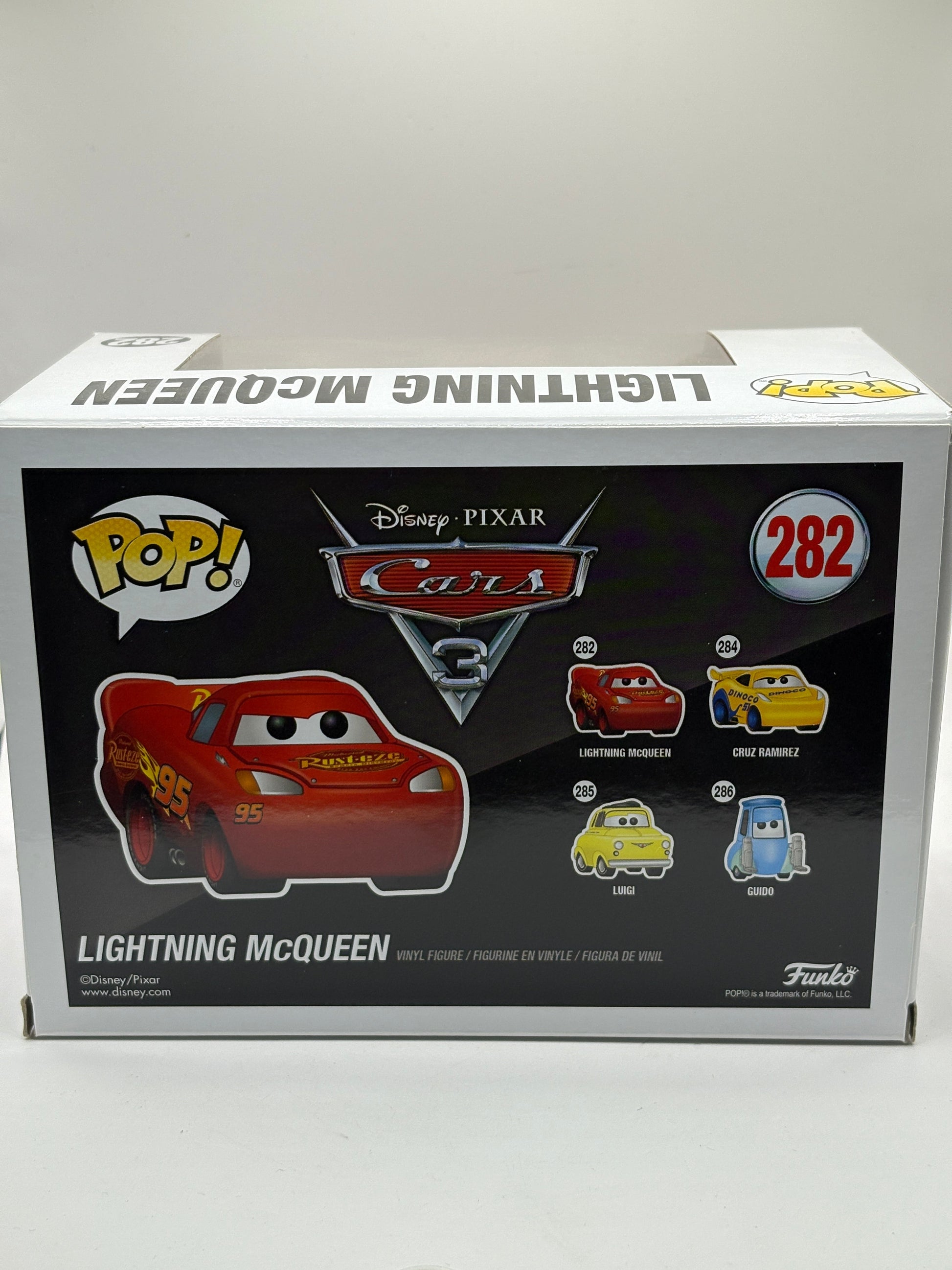 Funko POP! Pixar Cars 3 #282 Lightning McQueen Vinyl Figure FRENLY BRICKS - Open 7 Days
