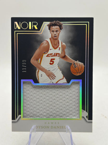 2024-25 Panini Noir Basketball - Dyson Daniels #JM-DYS Patch /99 MISCUT FRENLY BRICKS - Open 7 Days