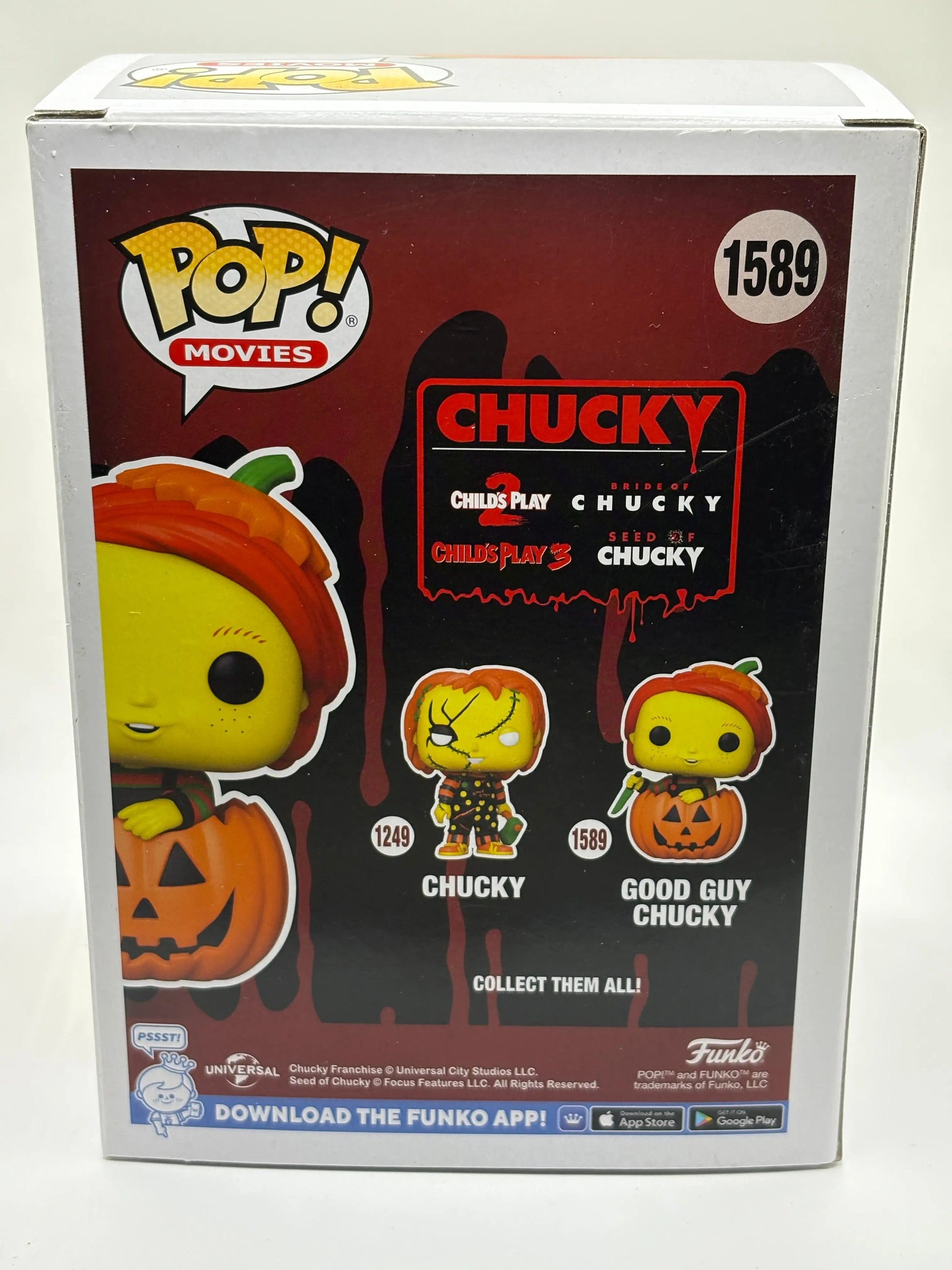 Funko POP! Movies Chucky #1589 Good Guy Chucky FRENLY BRICKS - Open 7 Days