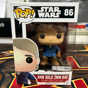 Funko Pop! Vinyl: Star Wars - Han Solo (Snow Gear) #86 Loot Crate Exclusive FRENLY BRICKS - Open 7 Days
